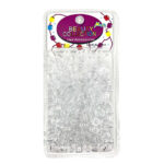 MAGIC COLLECTION Round Plastic Beads - Clear