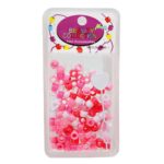 MAGIC COLLECTION Round Plastic Beads - Pink Assorted