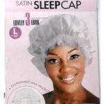 MAGIC COLLECTION Satin Sleep Cap [Large] - Assorted