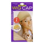 MAGIC COLLECTION 2pcs Wig Cap - Light Brown
