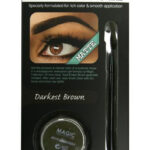 MAGIC COLLECTION Waterproof Eyebrow Gel (0.11oz) - Darkest Brown