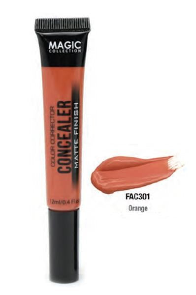 MAGIC COLLECTION Matte Finish Color Corrector Concealer(0.4oz) - Orange