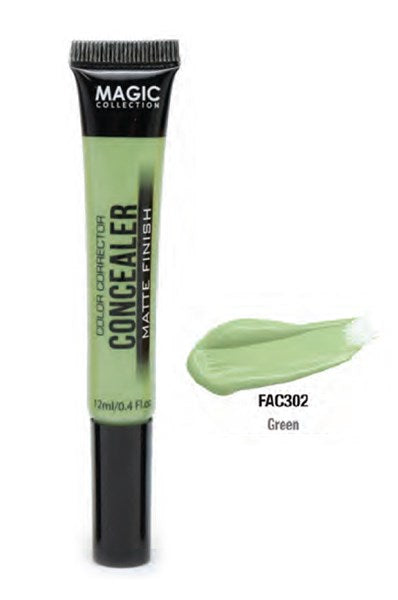 MAGIC COLLECTION Matte Finish Color Corrector Concealer(0.4oz) - Green