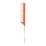 MAGIC COLLECTION Pin Tail Comb 12pcs Bulk Pack - Brown