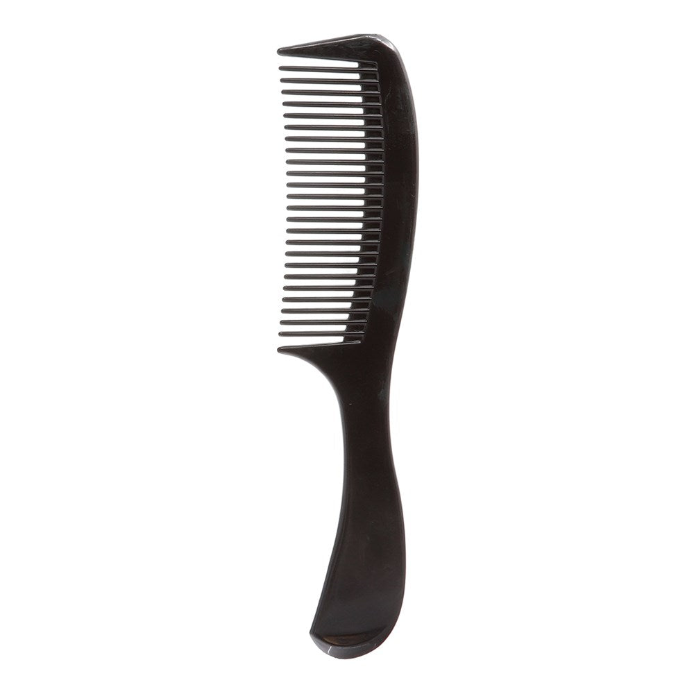 MAGIC COLLECTION Handle Comb 12pcs Bulk Pack - Black