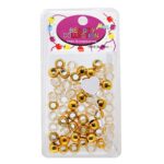 MAGIC COLLECTION Metallic & Glitter Beads Mix - Gold
