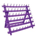 BTL Glitter Braiding Hair Rack 60 Spool - Spool  Purple