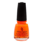 CHINA GLAZE  Nail Lacquer (0.5 fl.oz/14ml) - Orange Knockout