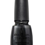 CHINA GLAZE  Nail Lacquer (0.5 fl.oz/14ml) - Black Diamond