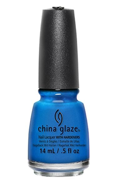 CHINA GLAZE  Nail Lacquer (0.5 fl.oz/14ml) - Blue Sparrow (Discontinued)