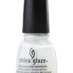 CHINA GLAZE  Nail Lacquer (0.5 fl.oz/14ml) - White on White 70255