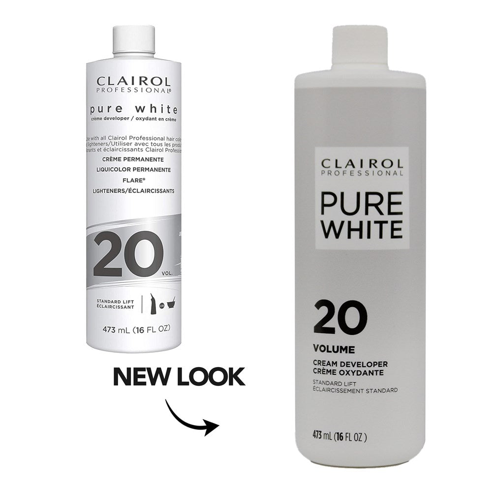 CLAIROL Pure White Creme Developer (16oz) - Vol.20