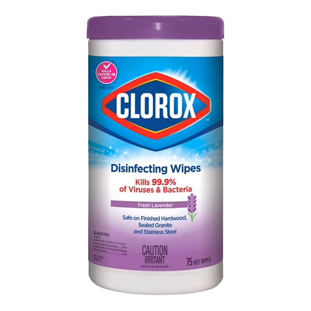 CLOROX Disinfecting Wipes (75ct) - Fresh Lavender