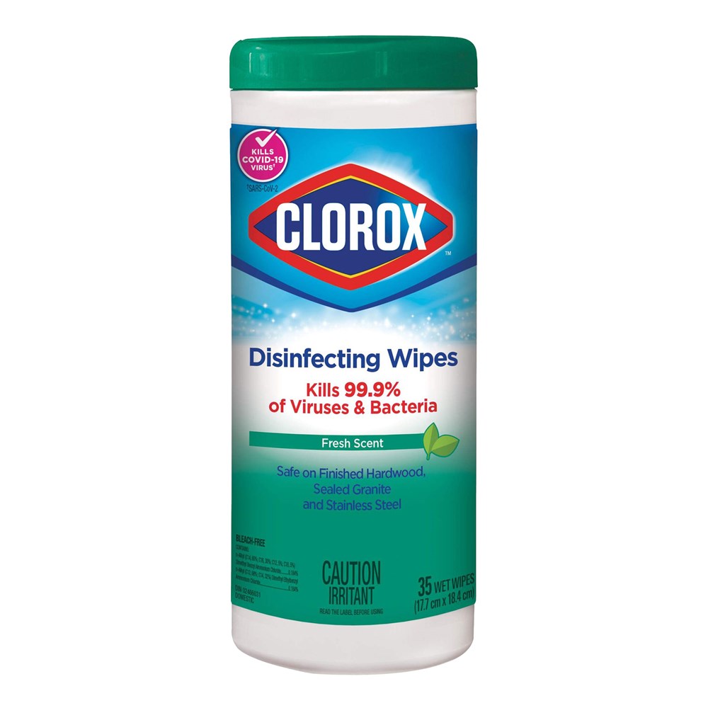 CLOROX Disinfecting Wipes (35ct) - Fresh Scent