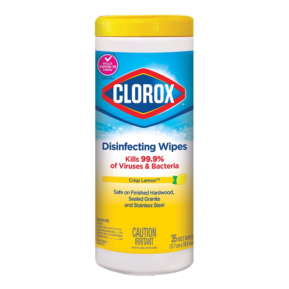 CLOROX Disinfecting Wipes (35ct) - Lemon Fresh