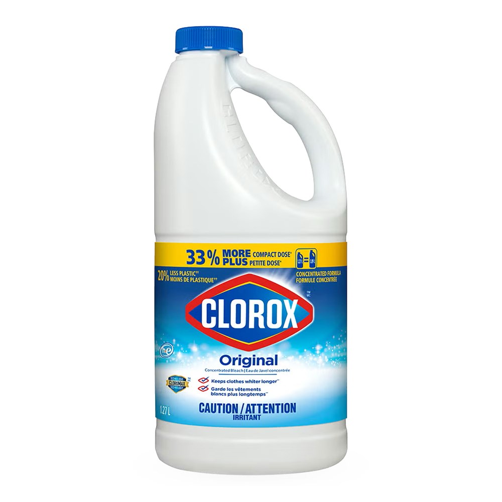 CLOROX Original Concentrated Bleach - 1.27L