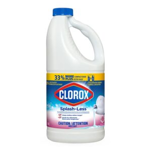 CLOROX Splash-Less Concentrated Bleach (1.18L) - Wild Blossom