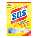CLOROX S.O.S Steel Wool Pads - 18ct