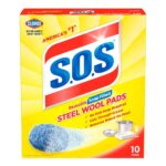 CLOROX S.O.S Steel Wool Pads - 10ct