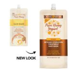 CREME OF NATURE Pure Honey Hair Mask Pouch (3.4oz) - Yogurt [Intense Hydration Treatment]
