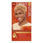 CREME OF NATURE Argan Oil Exotic Shine Color - 9.23 Lt. Golden Brown