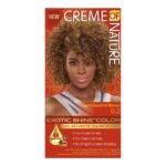 CREME OF NATURE Argan Oil Exotic Shine Color - 9.2 Lt. caramel Brown