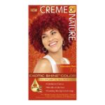 CREME OF NATURE Argan Oil Exotic Shine Color - 7.6 Intensive Red