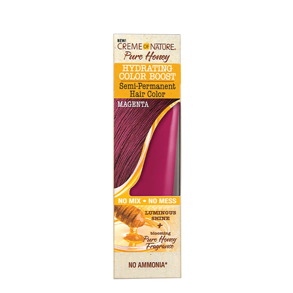 CREME OF NATURE Pure Honey Hydrating Color Boost - Magenta