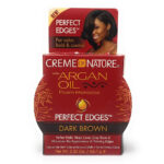 CREME OF NATURE Argan Oil Perfect Color Edges (2.25oz) - Dark Brown