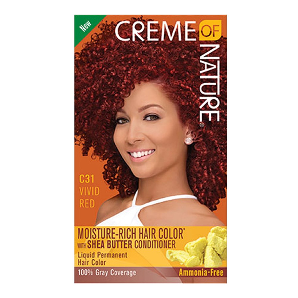 CREME OF NATURE Moisture Rich Hair Color Liquid - C31 Vivid Red