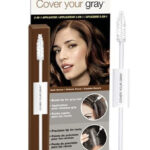COVER YOUR GRAY 2-IN-1 Wand and Sponge Tip Applicator - Dark Brown