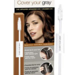 COVER YOUR GRAY 2-IN-1 Wand and Sponge Tip Applicator - Medium Brown