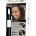 COVER YOUR GRAY 2-IN-1 Wand and Sponge Tip Applicator - Jet Black