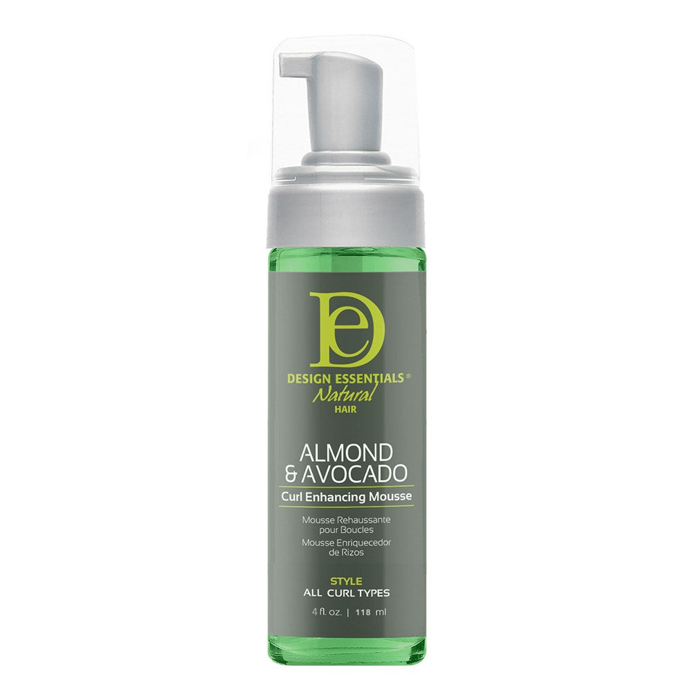 DESIGN ESSENTIALS Almond & Avocado Curl Enhancing Mousse - 4oz