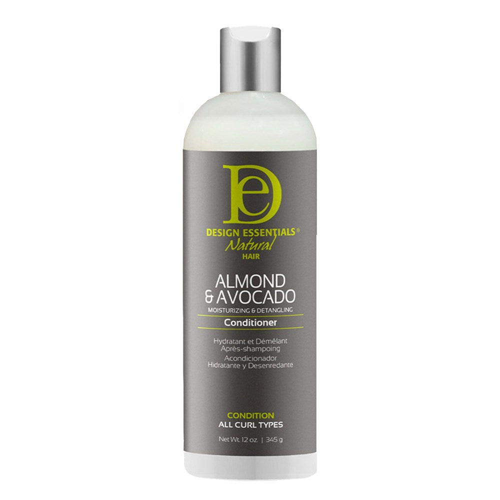 DESIGN ESSENTIALS Almond & Avocado Moisturizing & Detangling Conditioner - 12oz
