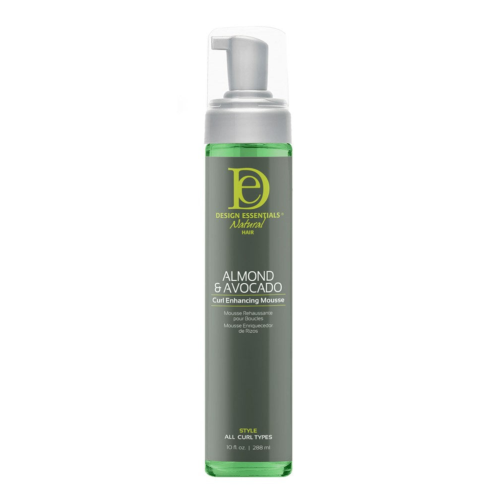 DESIGN ESSENTIALS Almond & Avocado Curl Enhancing Mousse - 10oz