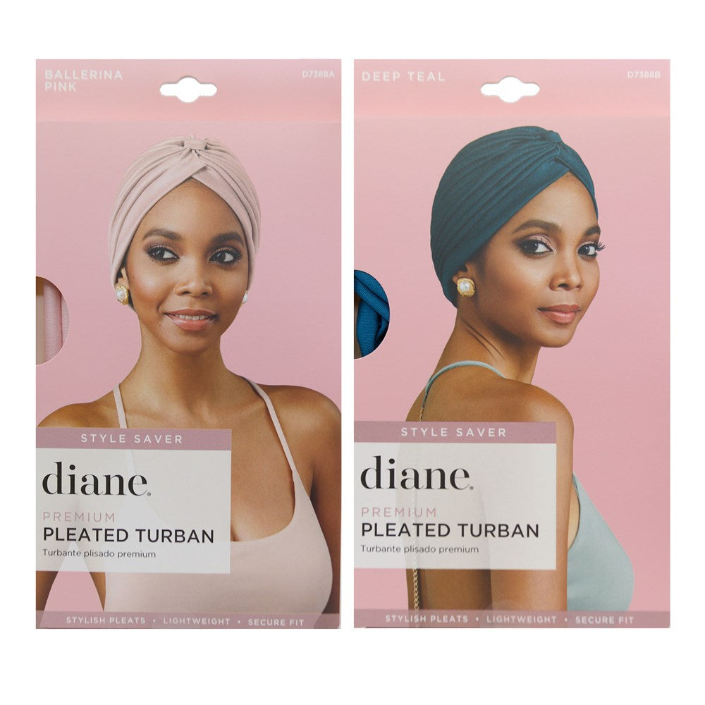 DIANE Premium Pleated Turban - Assorted