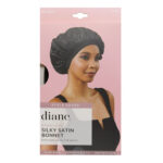 DIANE Premium Silky Satin Bonnet - Black