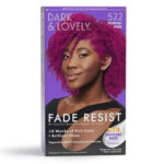 DARK & LOVELY Fade Resist Hair Color Kit - 522 Poppin Pink