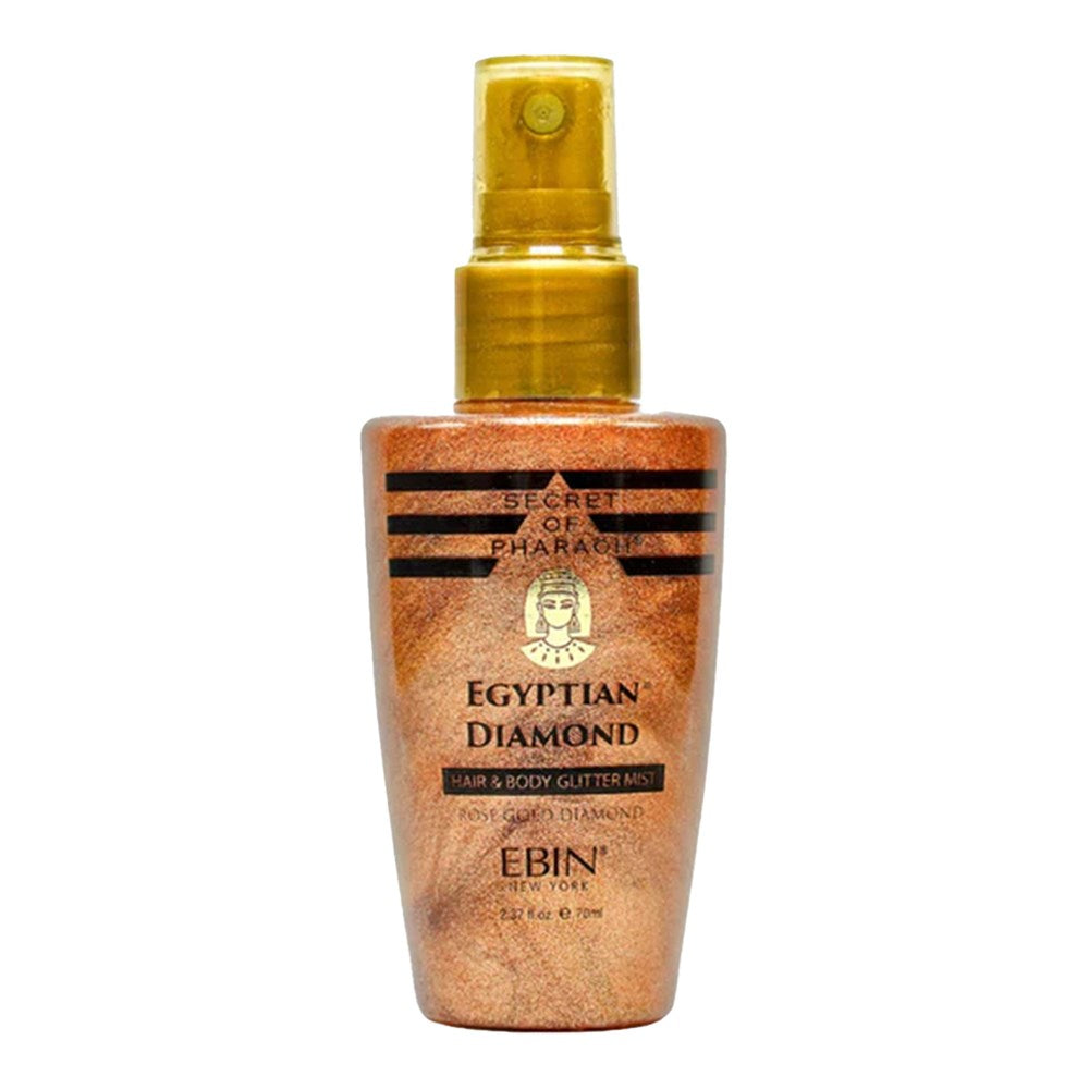 SECRET OF PHARAOH Egyptian Diamond Hair & Body Glitter Mist - Rose Gold Diamond