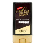 EBIN 24 Hour Edge Tamer Colored Sleek Stick (0.53oz) - 2 Dark Brown