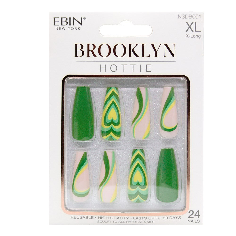 EBIN 3D Nail Brooklyn Hootie - N3DB001 (XL)