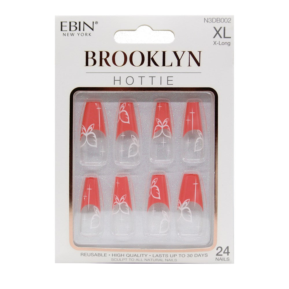 EBIN 3D Nail Brooklyn Hootie - N3DB002 (XL)