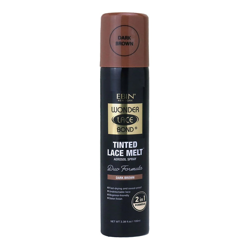 EBIN Wonder Lace Bond Tinted Lace Melt Spray (3.38oz) - Dark Brown