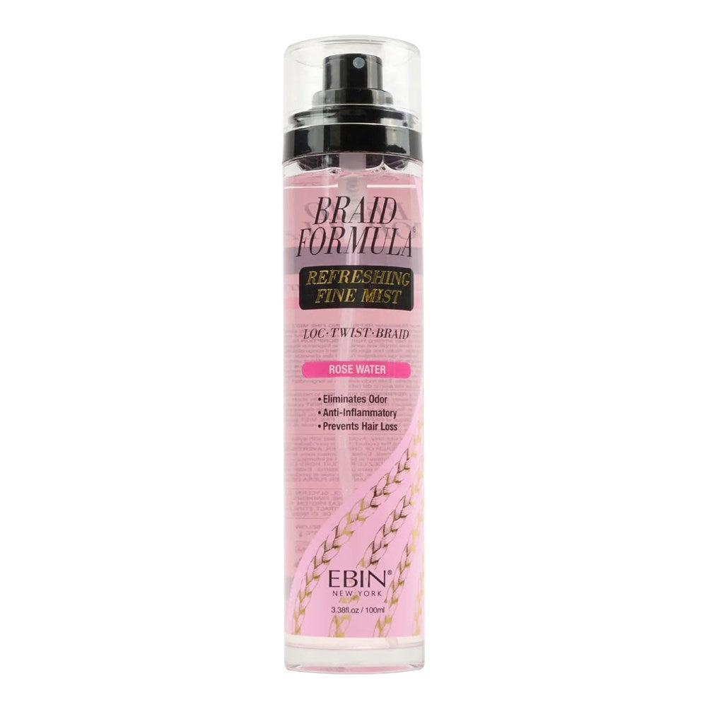 EBIN Braid Formula Refreshing Fine Mist (3.38oz) - Rose Water