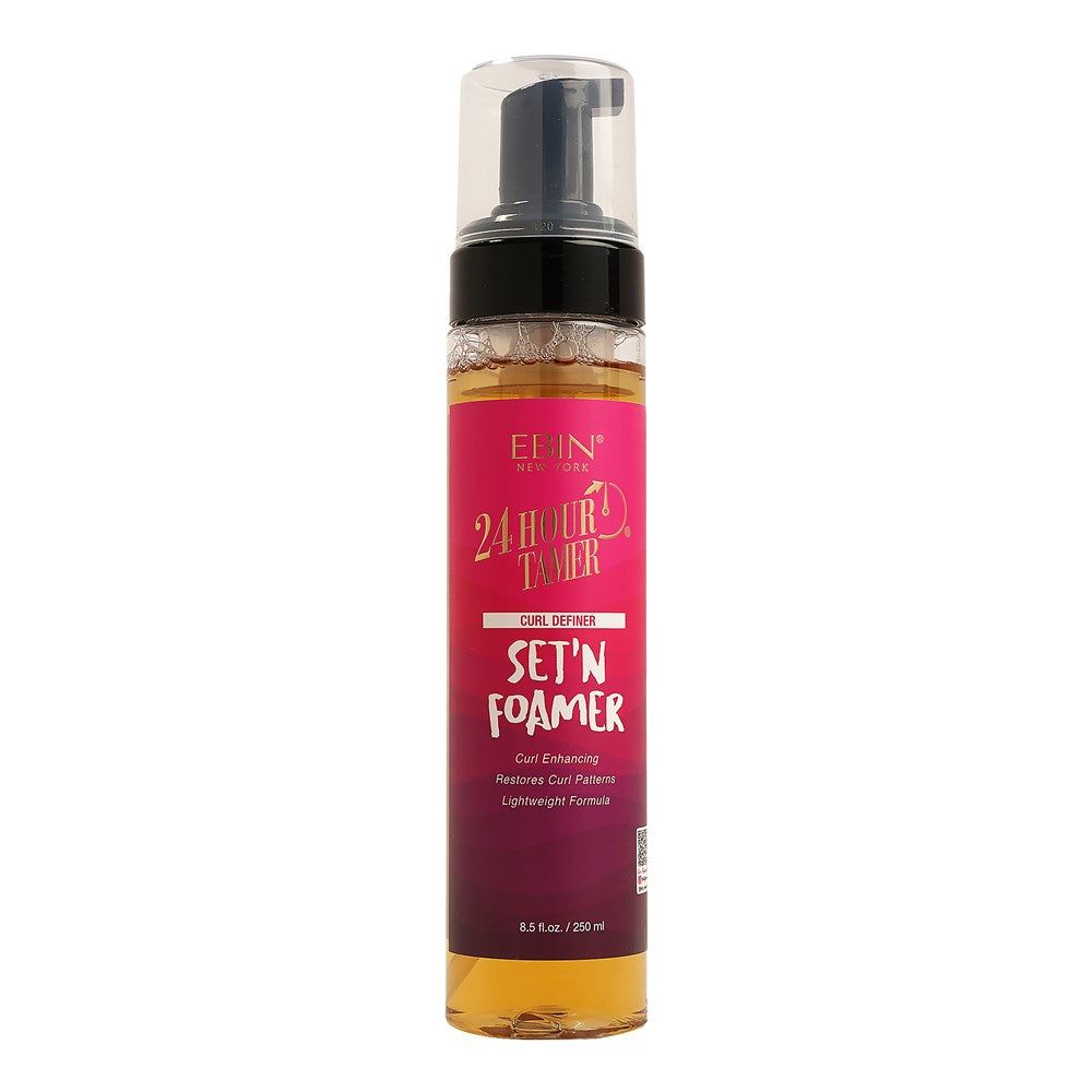 EBIN 24 Hour Tamer Set'n Foamer (8.5oz) - Curl Definer