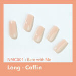 EBIN Mood Too Classy Nail Tips - Bare with Me (L)