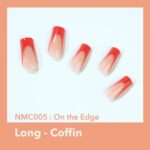 EBIN Mood Too Classy Nail Tips - On the Edge (L)