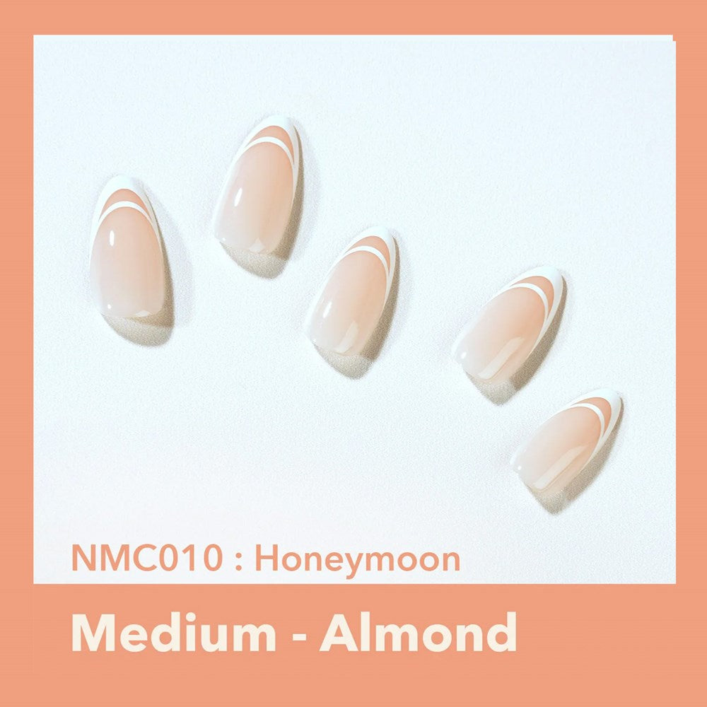 EBIN Mood Too Classy Nail Tips - Honeymoon (M)