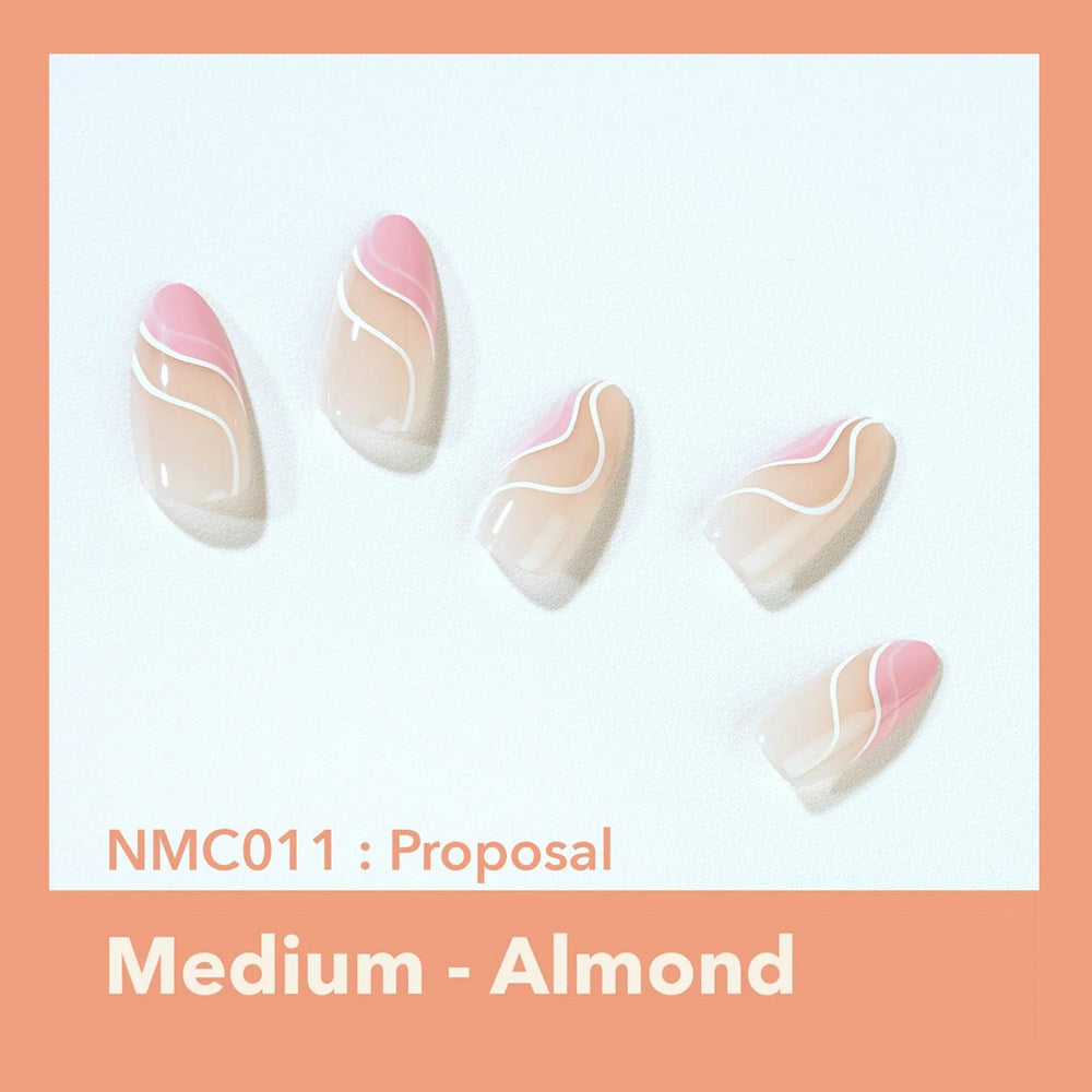 EBIN Mood Too Classy Nail Tips - Proposal (M)